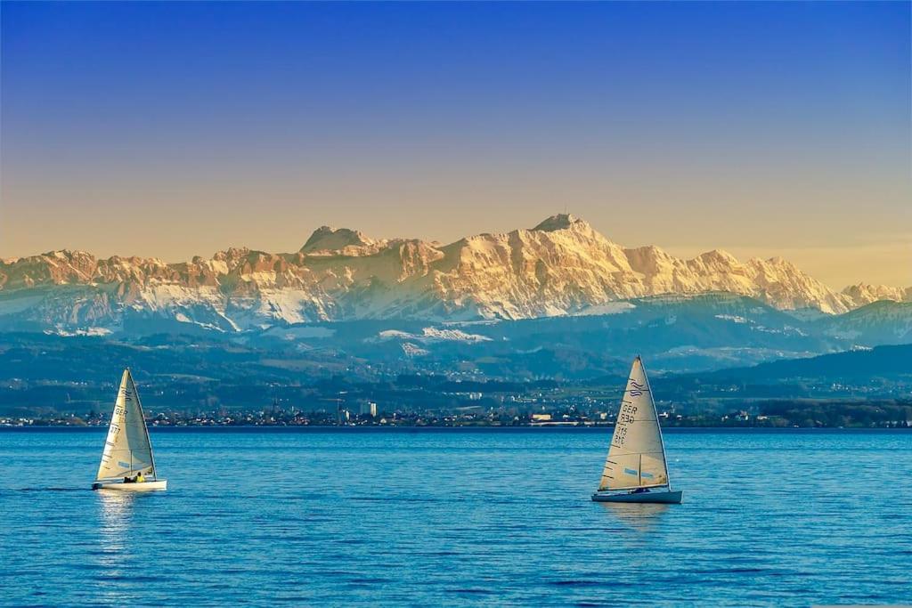 Seeparkvilla - Wohlfuehlen Am See Und Im Gruenen Bregenz Esterno foto